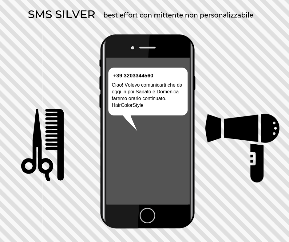 Beauty sms marketing silver